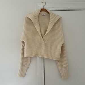 Boutique Cropped Pullover